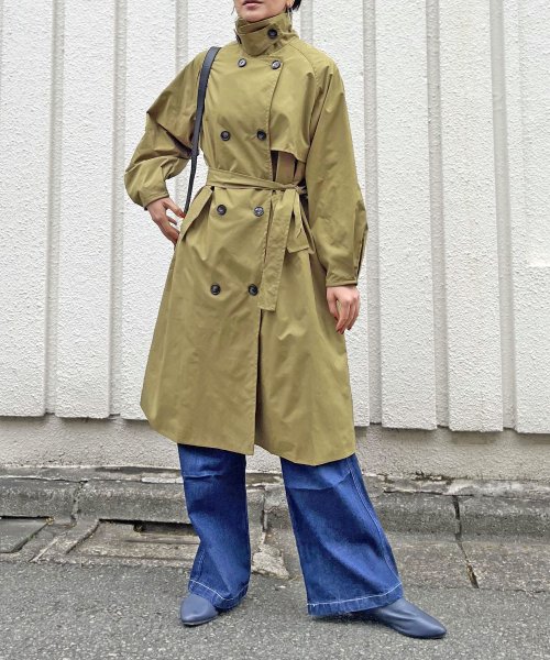 ステンカラーロングトレンチディテールコート 人気・おすすめ｜使いやすい・旅行におすすめ 品質保証 全国発送 在庫限り