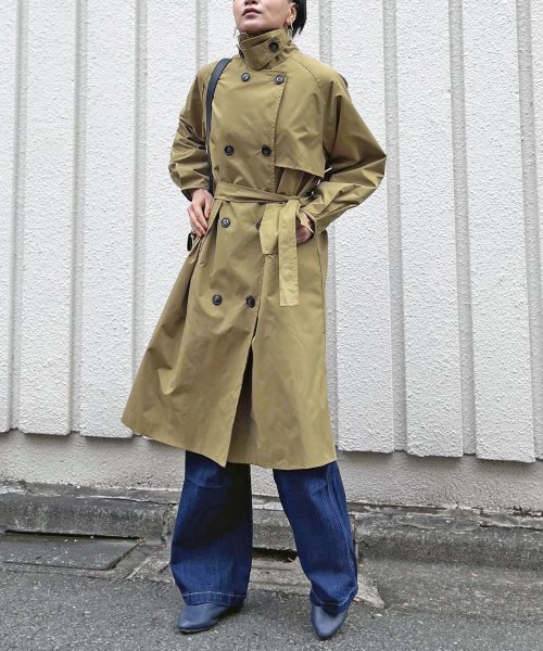 ステンカラーロングトレンチディテールコート 人気・おすすめ｜使いやすい・旅行におすすめ 品質保証 全国発送 在庫限り