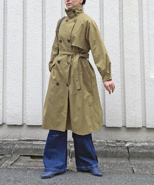 ステンカラーロングトレンチディテールコート 人気・おすすめ｜使いやすい・旅行におすすめ 品質保証 全国発送 在庫限り