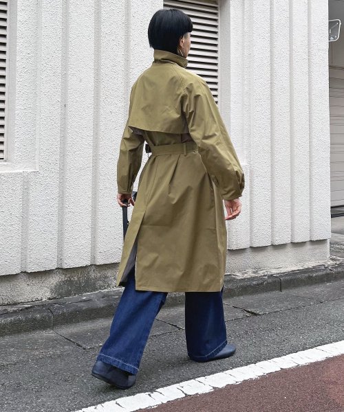 ステンカラーロングトレンチディテールコート 人気・おすすめ｜使いやすい・旅行におすすめ 品質保証 全国発送 在庫限り