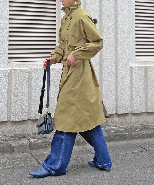 ステンカラーロングトレンチディテールコート 人気・おすすめ｜使いやすい・旅行におすすめ 品質保証 全国発送 在庫限り