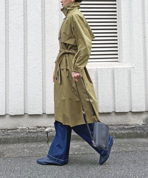 ステンカラーロングトレンチディテールコート 人気・おすすめ｜使いやすい・旅行におすすめ 品質保証 全国発送 在庫限り