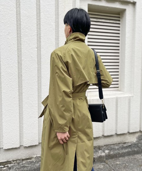 ステンカラーロングトレンチディテールコート 人気・おすすめ｜使いやすい・旅行におすすめ 品質保証 全国発送 在庫限り