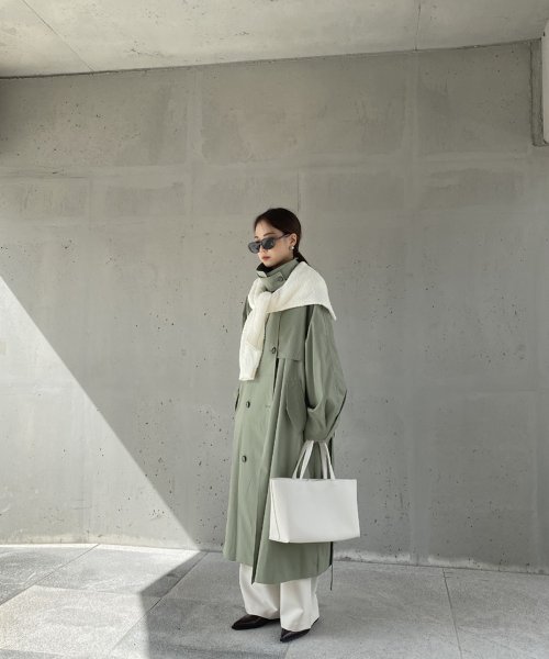 ステンカラーロングトレンチディテールコート 人気・おすすめ｜使いやすい・旅行におすすめ 品質保証 全国発送 在庫限り