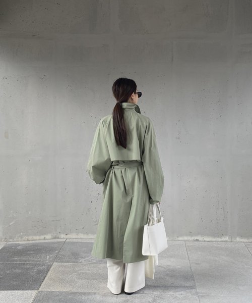 ステンカラーロングトレンチディテールコート 人気・おすすめ｜使いやすい・旅行におすすめ 品質保証 全国発送 在庫限り