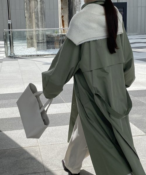 ステンカラーロングトレンチディテールコート 人気・おすすめ｜使いやすい・旅行におすすめ 品質保証 全国発送 在庫限り