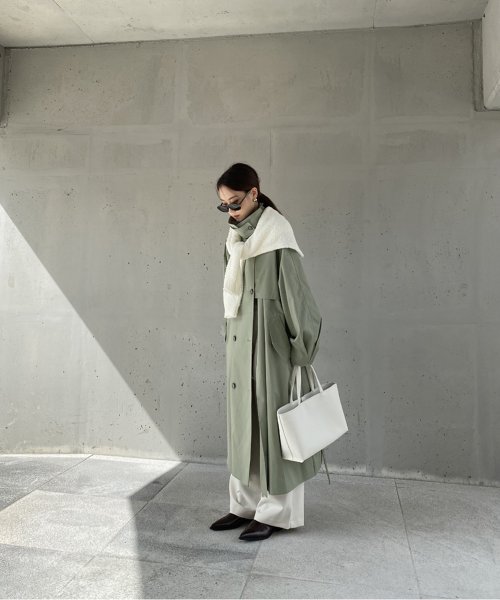 ステンカラーロングトレンチディテールコート 人気・おすすめ｜使いやすい・旅行におすすめ 品質保証 全国発送 在庫限り