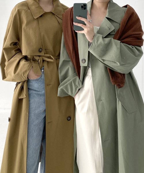 ステンカラーロングトレンチディテールコート 人気・おすすめ｜使いやすい・旅行におすすめ 品質保証 全国発送 在庫限り