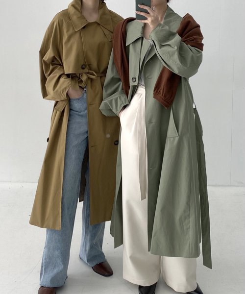 ステンカラーロングトレンチディテールコート 人気・おすすめ｜使いやすい・旅行におすすめ 品質保証 全国発送 在庫限り