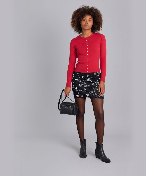 J155 CARDIGAN コットンニットカーディガン 