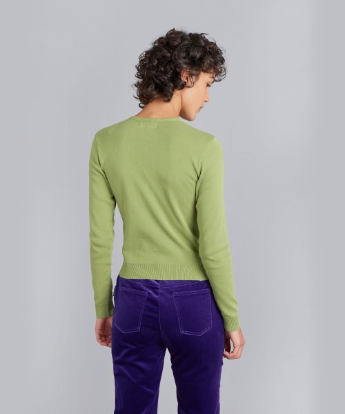 J155 CARDIGAN コットンニットカーディガン 