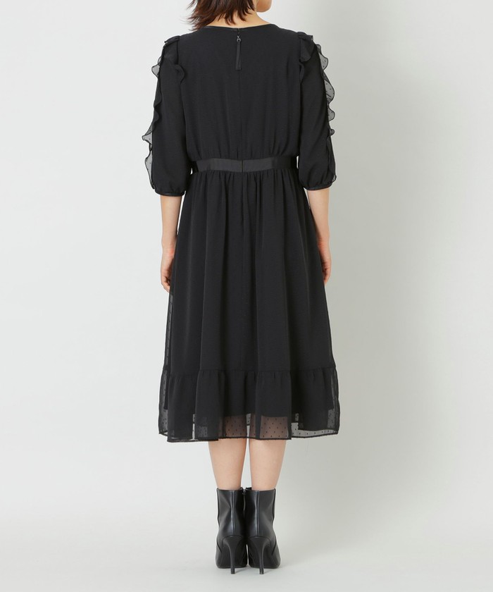 TO BE CHIC★美品★シフォンカットジャカード　ワンピース シフォンカットジャカード ワンピース(505622467)｜阪急百貨店公式通販