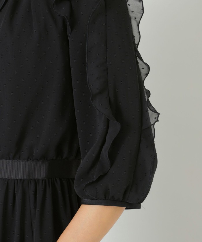シフォンカットジャカード ワンピース(505622467)｜阪急百貨店公式通販