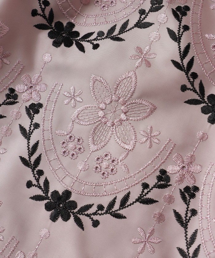 L】スカラップティアード刺繍 スカート(505622499) | トゥービーシック