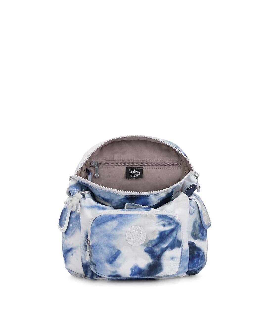 Kipling tie dye backpack hot sale
