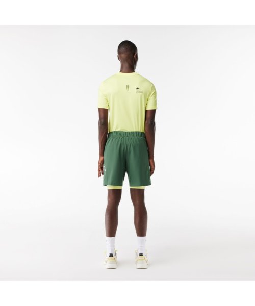 LACOSTESPORTS MENS(ラコステスポーツ　メンズ)/ライニングスパッツ付きドライショーツ/img03