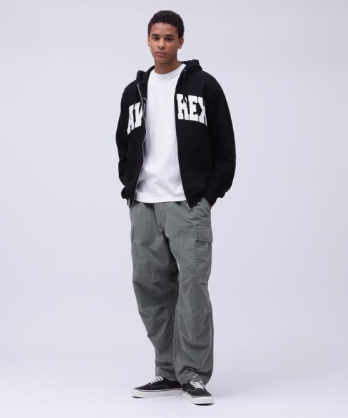 AVIREX(AVIREX)/《DAILY/デイリー》ZIP UP SWEAT PARKA LOGO / ジップアップ スウェット パーカー ロゴ / AVIREX / /img02