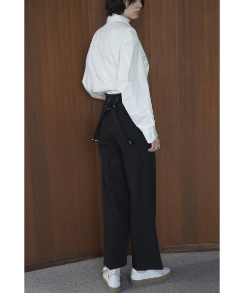 CLANE(クラネ)/SUSPENDER WIDE PANTS/img06