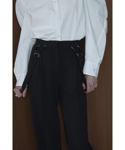 CLANE(クラネ)/SUSPENDER WIDE PANTS/img07