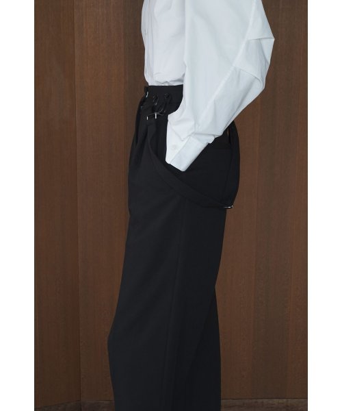 CLANE(クラネ)/SUSPENDER WIDE PANTS/img08