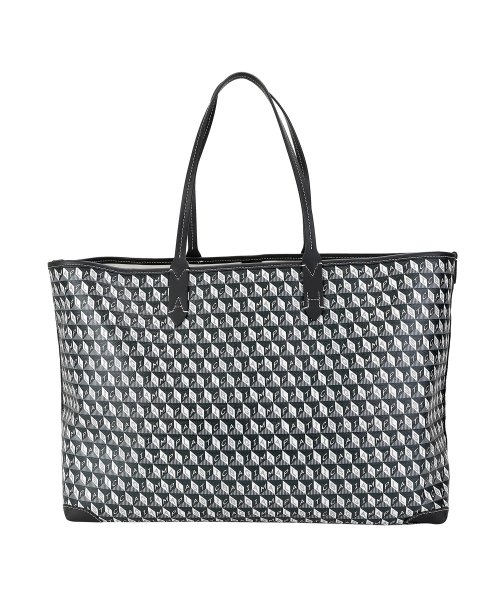 ANYA HINDMARCH アニヤ ハインドマーチ トートバッグ 5050925148177 ANYA HINDMARCH ハインドマーチ トートバッグ チャコール CHARCOAL