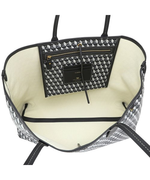 ANYA HINDMARCH アニヤ ハインドマーチ トートバッグ 5050925148177 ANYA HINDMARCH ハインドマーチ トートバッグ チャコール CHARCOAL