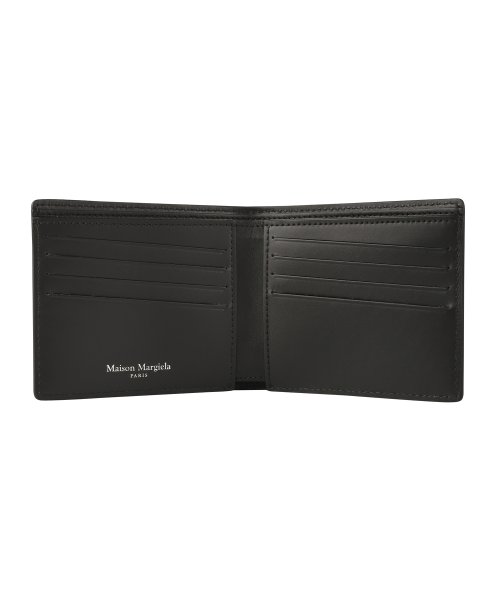 Maison Margiela メゾン マルジェラ 2つ折り財布 S35UI0435 P4745 T8013 Maison Margiela マルジェラ 2つ折り財布 S35UI0435 P4745 ブラック BLACK