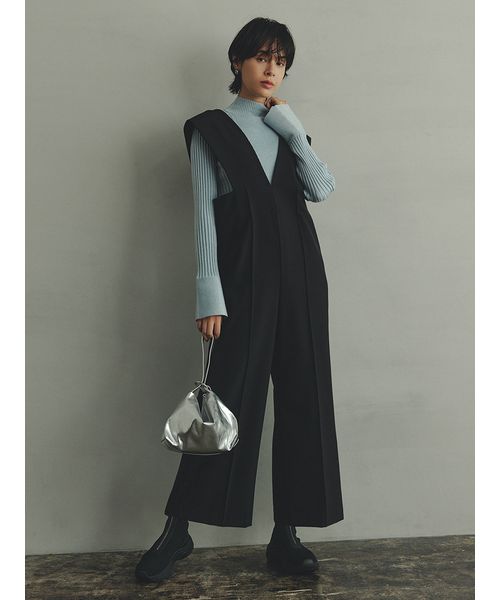 emmi atelier】細リブラメタートルニット(505634443)|阪急百貨店公式