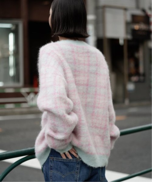 PULP(パルプ)/【JIEDA / ジエダ】MOHAIR CHECKED CARDIGAN/img11