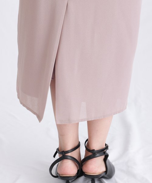 シフォンビスチェタイトワンピース シフォンビスチェタイトワンピース シフォンビスチェタイトワンピース BCD1330750337(10270円)