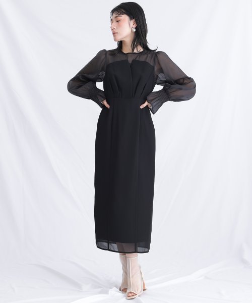 シフォンビスチェタイトワンピース シフォンビスチェタイトワンピース シフォンビスチェタイトワンピース BCD1330750337(10270円)