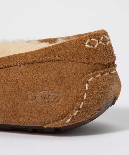 UGG(UGG)/UGG ANSLEY レディース アグ 1106878 モカシン シューズ アンスレー ボア レザー ウール スエード スリッポン おしゃれ 靴 防寒 ファー /img22