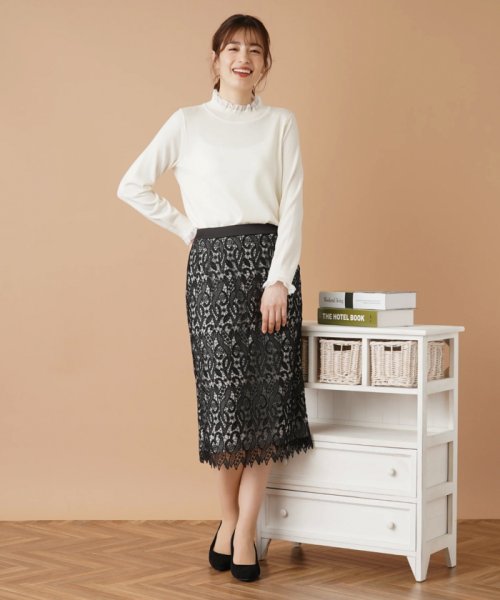 レースタイトスカート 