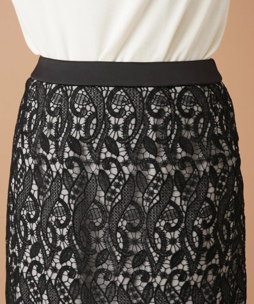レースタイトスカート 