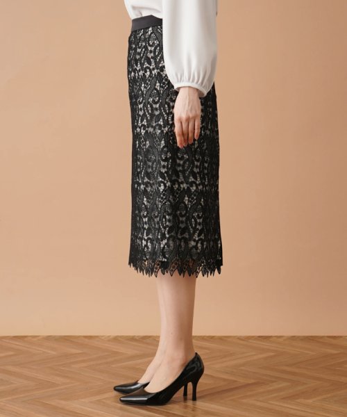 レースタイトスカート 