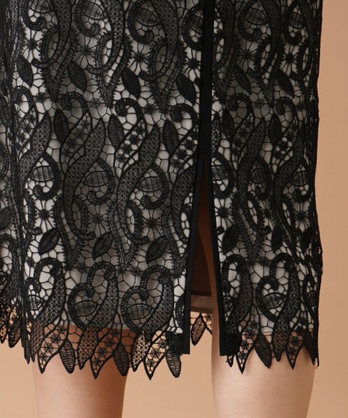 レースタイトスカート 