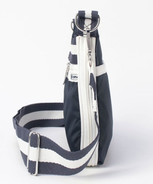 E/W ZIPPER BAGスペクテイターディープブルー E/W ZIPPER