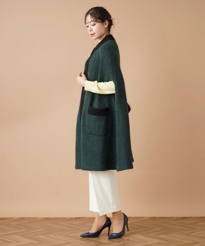 Leilian by Eriko Nakamura 中村江里子 ニットケープ ニットケープ【Leilian by Eriko Nakamura】|レリアン プラス