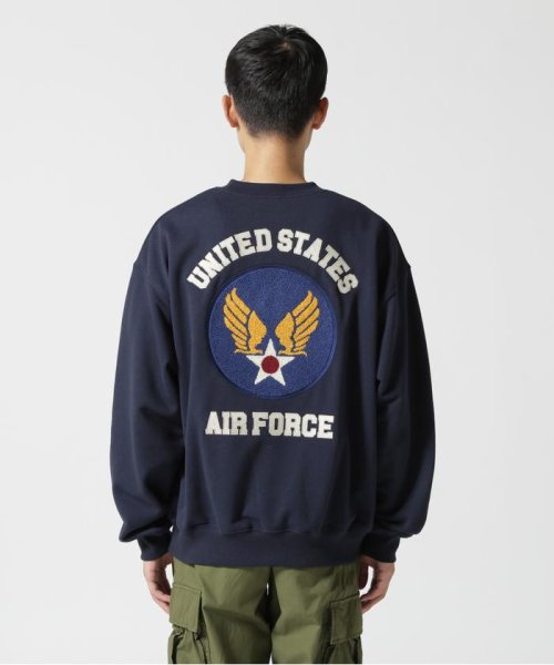 AVIREX(AVIREX)/《WEB&DEPOT限定》SAGARA AIRFORCE CREWNECK SWEAT / サガラ エアフォース クルーネック スウェット/img05