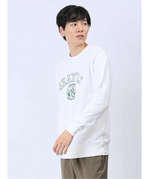 TAKA-Q(タカキュー)/【WEB限定】ジェリー/GERRY プリント クルートレーナー 長袖 メンズ Tシャツ カットソー カジュアル インナー ビジネス ギフト プレゼント/img01