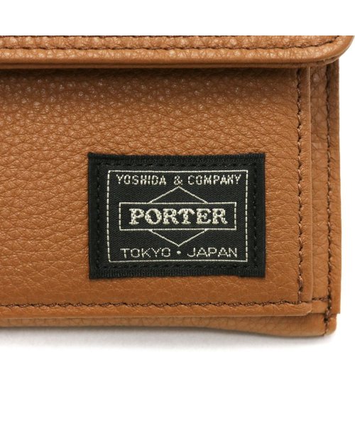 ポーター カーム ウォレット 041－03122 三つ折り財布 吉田カバン PORTER CALM WALLET 財布 革 本革 レザー 小銭入れあり 日本製 