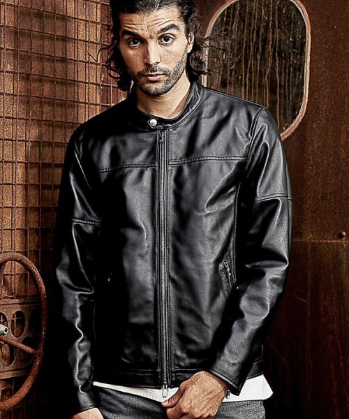 ラムレザーシングルライダース 