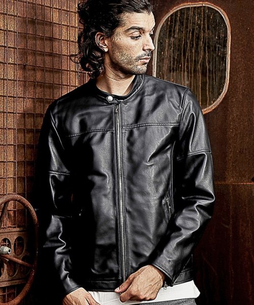 ラムレザーシングルライダース 