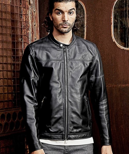 ラムレザーシングルライダース 