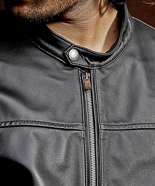 ラムレザーシングルライダース 