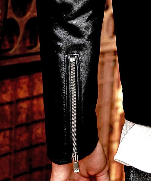 ラムレザーシングルライダース 