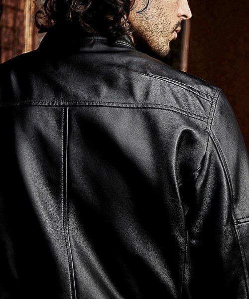 ラムレザーシングルライダース 