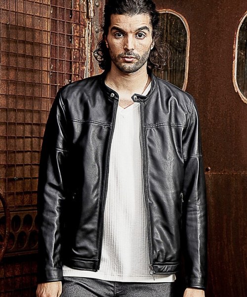 ラムレザーシングルライダース 