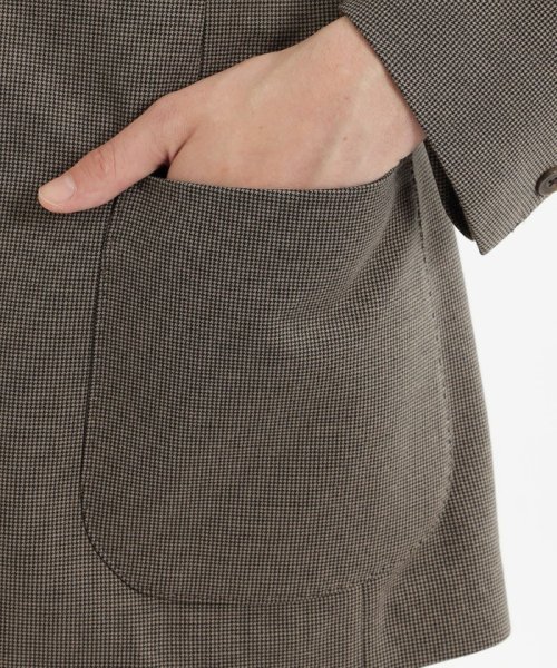 テーラードジャージー ジャケット 裏メッシュモクロディ テーラードジャージー