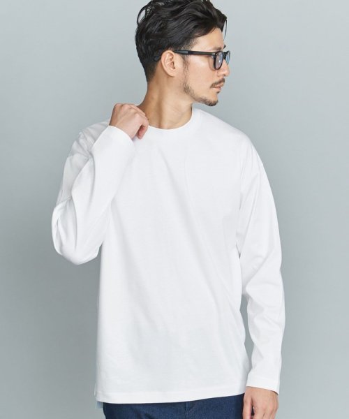 BEAUTY&YOUTH UNITED ARROWS(ビューティーアンドユース　ユナイテッドアローズ)/【WEB限定 WARDROBE SMART】NORITAKE クルーネック リラックス テーパード カットソー/img02